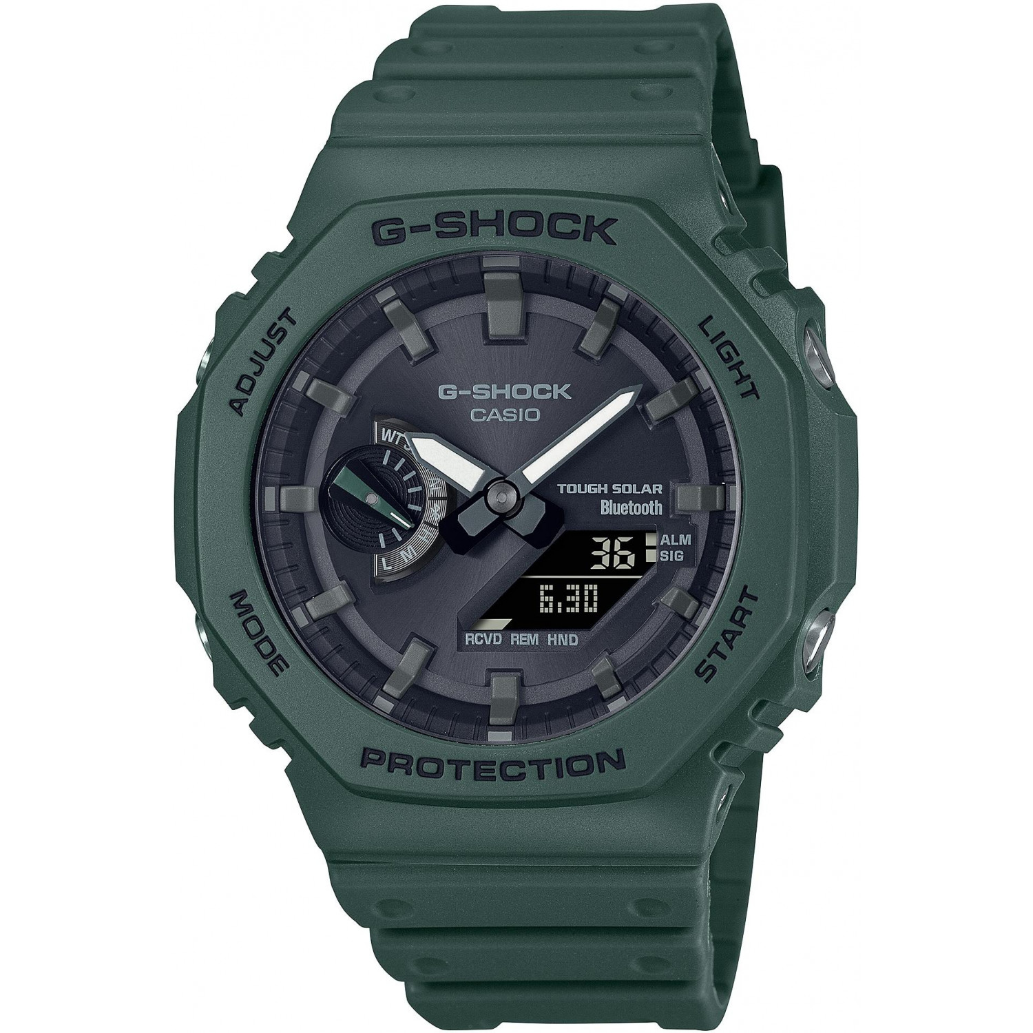 Casio G-Shock GA-B2100-3AER Bluetooth 200 m Zelený