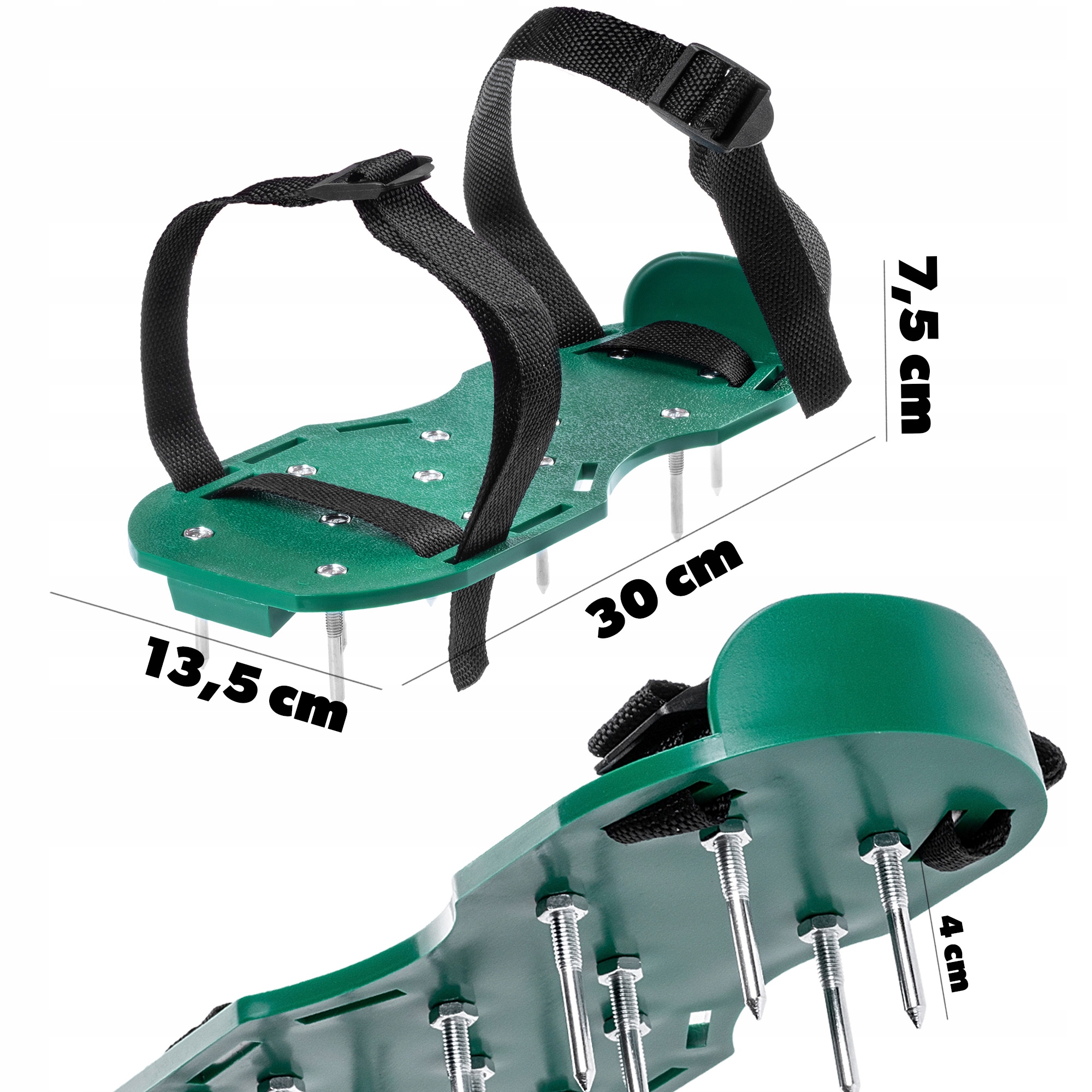 AERATOR DUŻE KOLCE BUTY DO NAPOWIETRZANIA TRAWY AREATOR Z KOLCAMI 4cm Kod producenta K8413