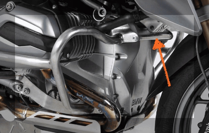 Upevňovací držiak krytu motora Bmw R 1200 Gs LC (2013-2018)