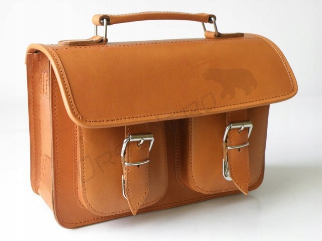 HIT Torba Vintage Skóra Jucht Naturalna 0447 Kolor wielokolorowy