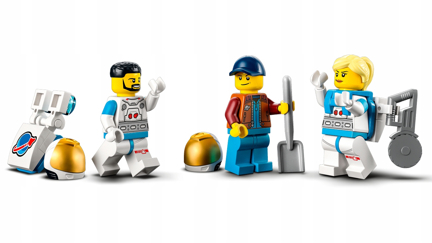 LEGO CITY ŁAZIK KSIĘŻYCOWY MISJA NASA METEORYT HIT Wiek dziecka 6 lat +