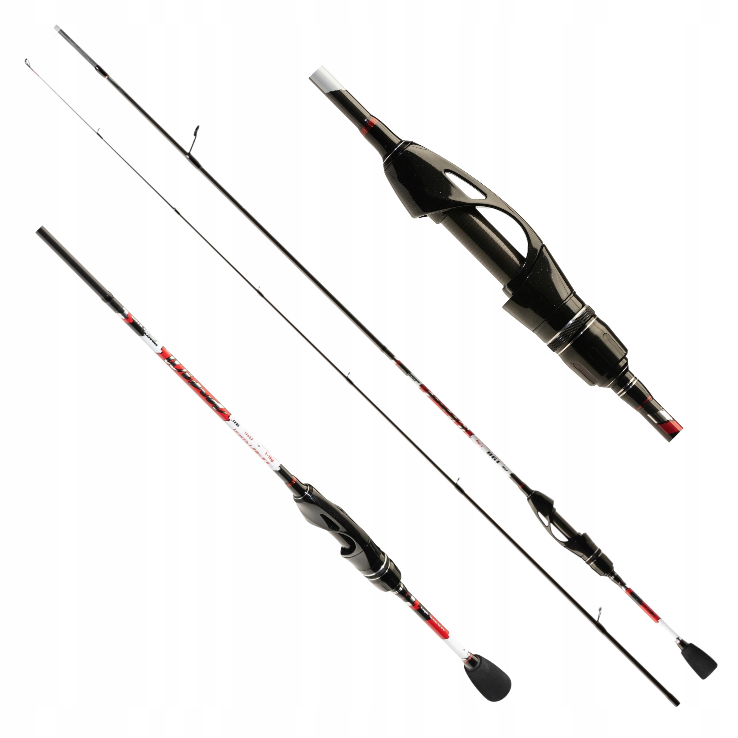 Wędka Spinningowa Red Wind 1-9G 210CM Do Łowienia Kleni Pstrągów Ultra Ligh