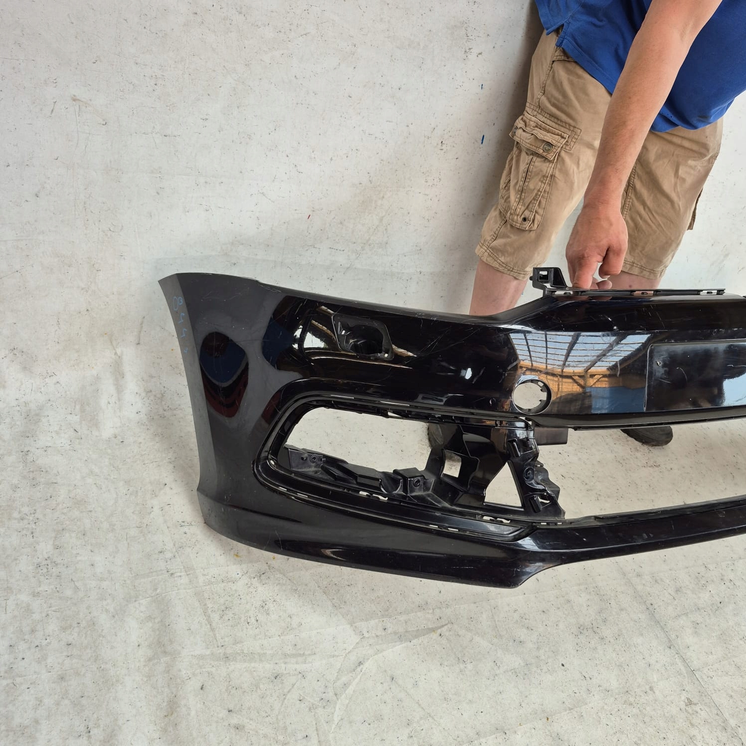 VW POLO V 5 6R R-LINE 09-14 bumper front front SPR 6R0807221