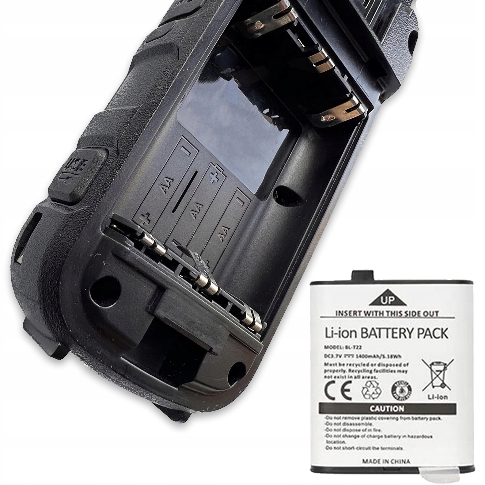 BAOFENG BF-25E KRÓTKOFALÓWKA RADIO PMR ŁOKI TOKI DUŻY ZASIĘG PODKANAŁY Model BF-25E Black Twin