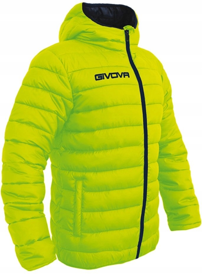 Givova Sportovní Prošívaná Bunda S Kapucí, velikost Xs