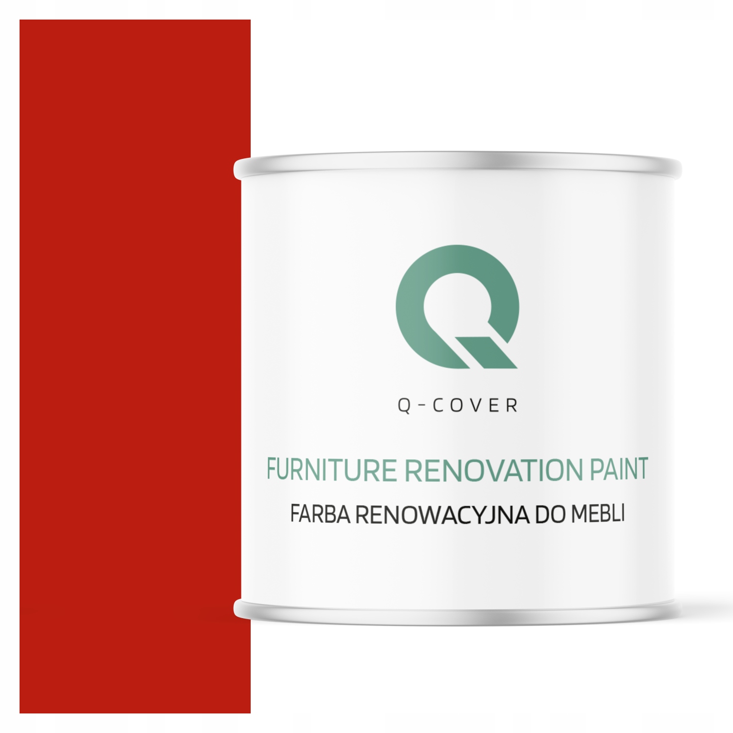 Farba Na Kuchynský Nábytok Na Prednej Strane Skriniek Červená Ral 3020 Saténová 2.5 L