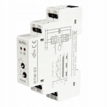 

Regulator temperatury na szynę Din RTM-03