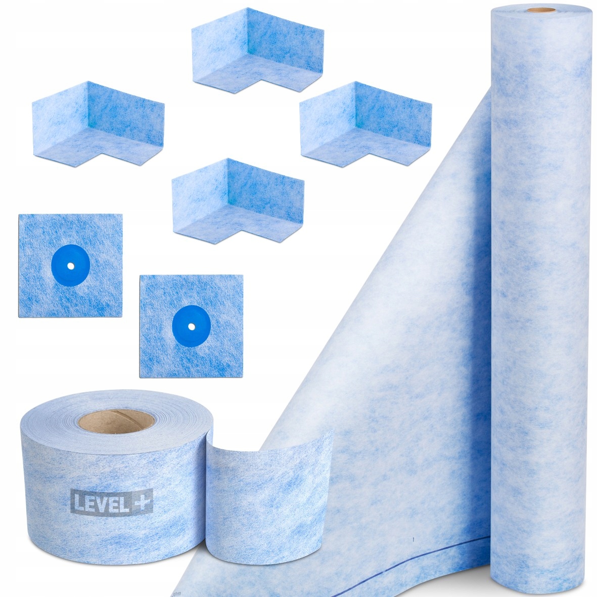 Hydroizolace Sada: Mata 2 m², Páska 15 m, Rohy