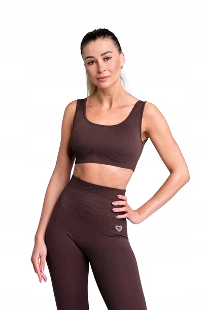 Make Us Strong Biustonosz Sunset Boulevard Bezszwowy Czekoladowy S