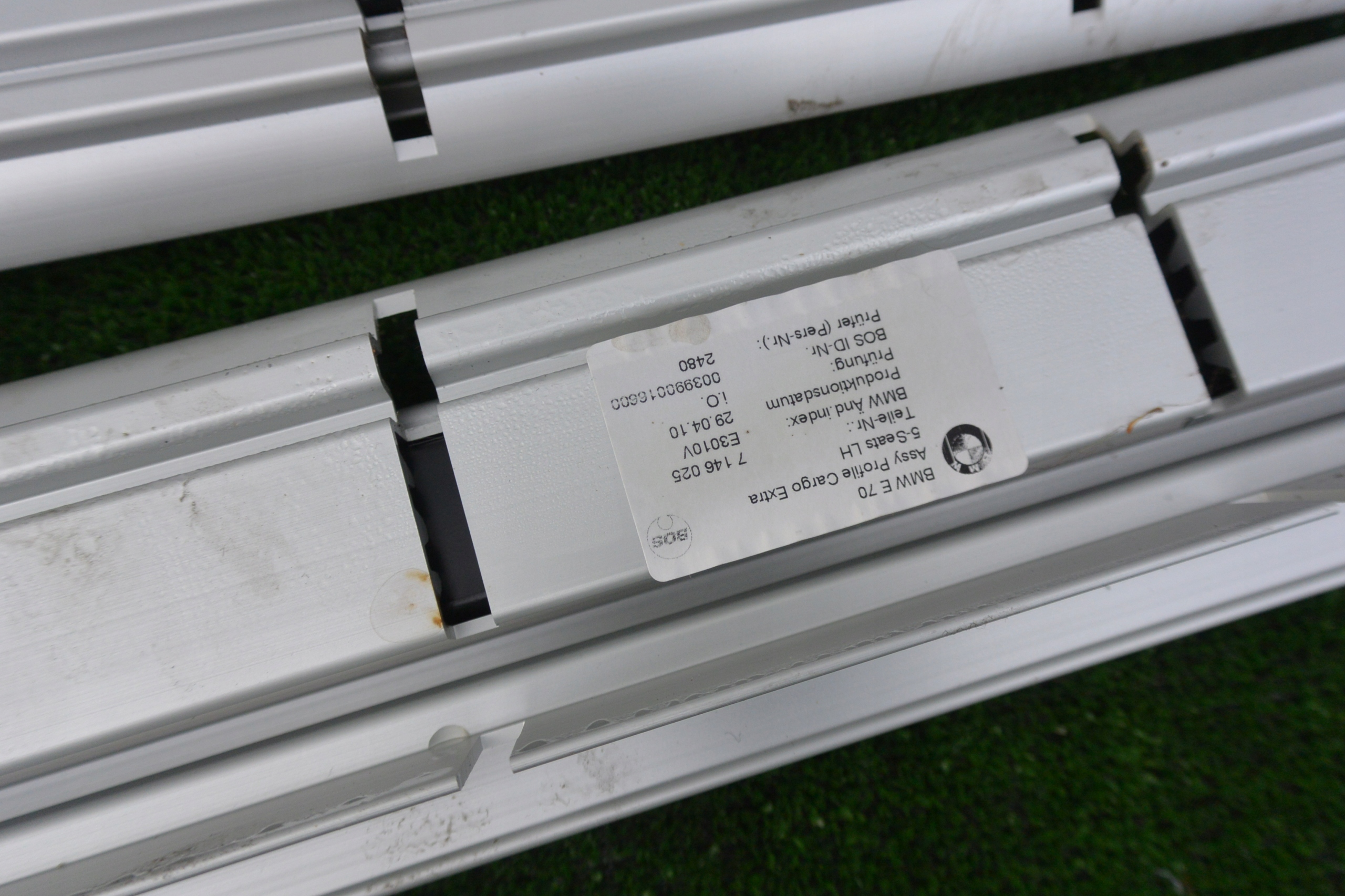 PROWADNICA rail boot KPL BMW X5 X6 E70 E71