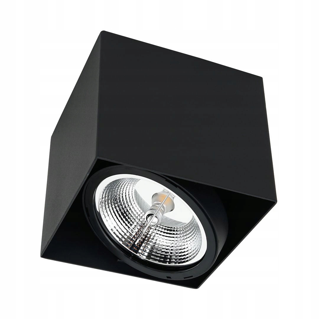 Milagro Plaza Stropní svítidlo 1x40W GU10 Kov Černá IP20