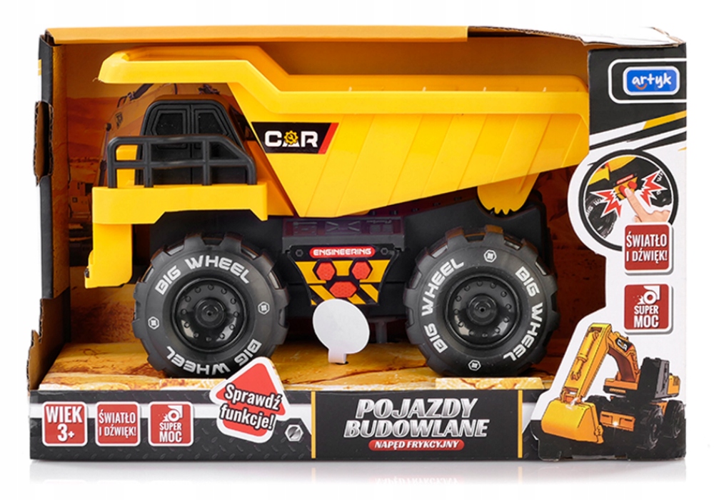 AUTO BUDOWLANE WYWROTKA ARTYK ŚW/DŹW NAPĘD EAN (GTIN) 5901811156939