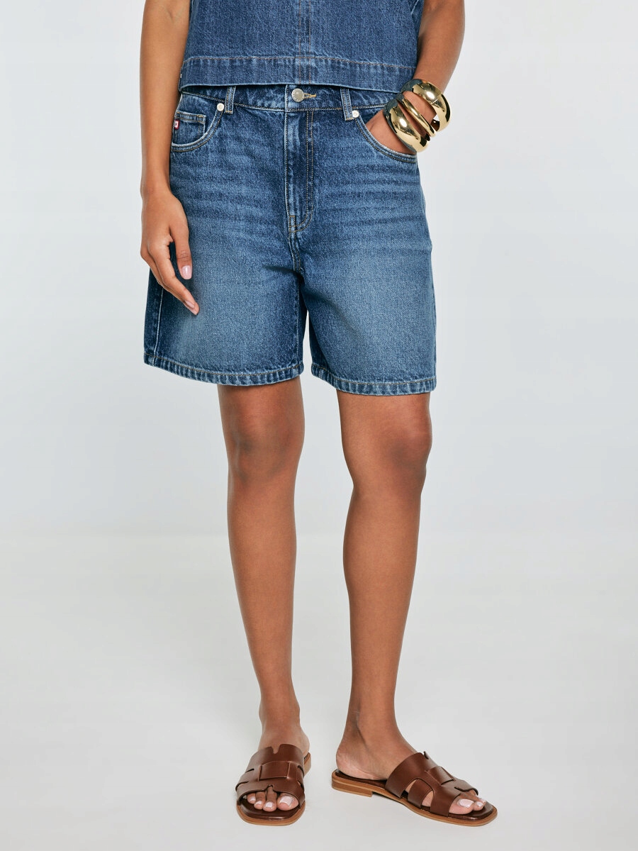 Big Star Dámské džínové šortky modré barvy Soleil 588 30