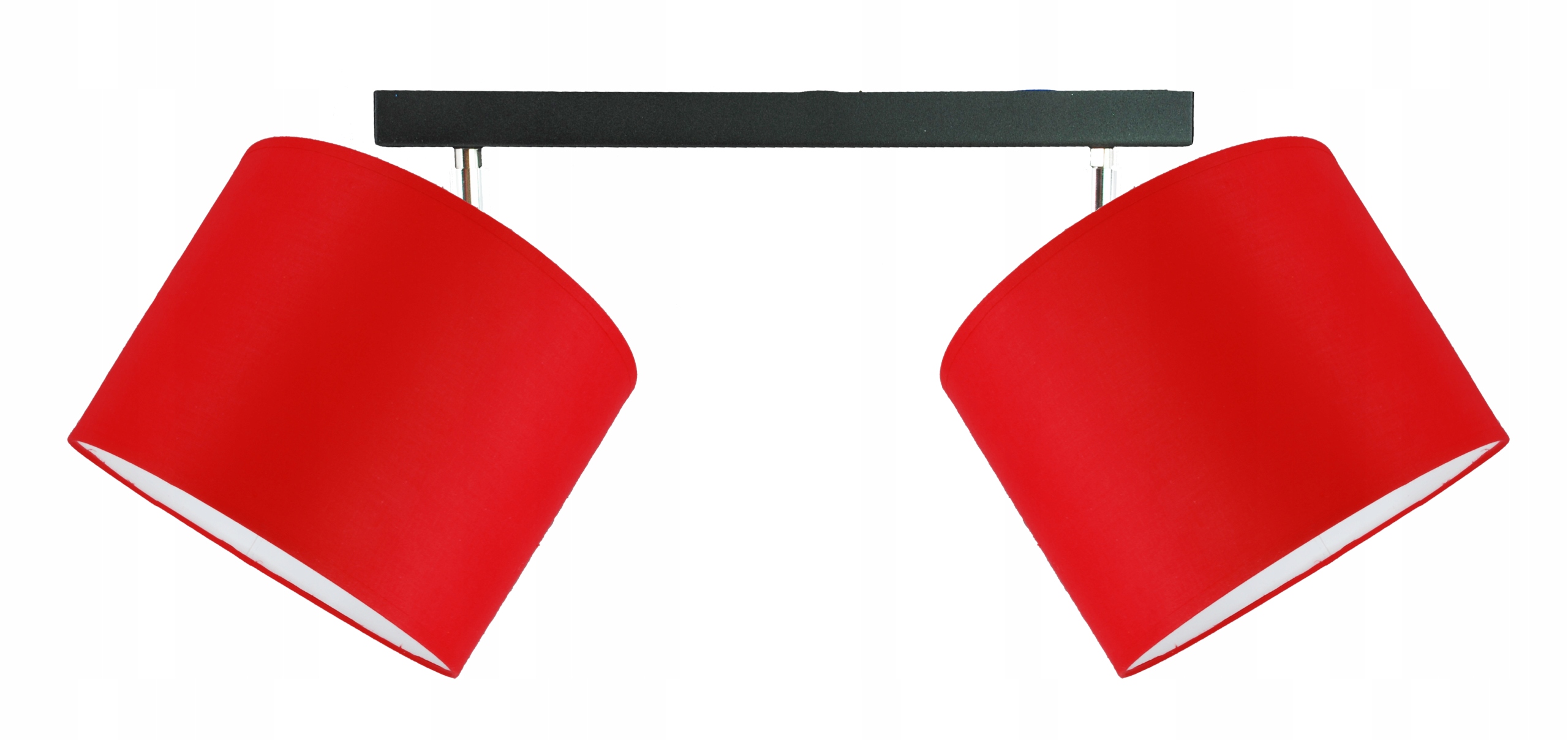 Módní stropní svítidlo stropní lampa s moderním závěsným stínidlem, 20 cm, červená, Led