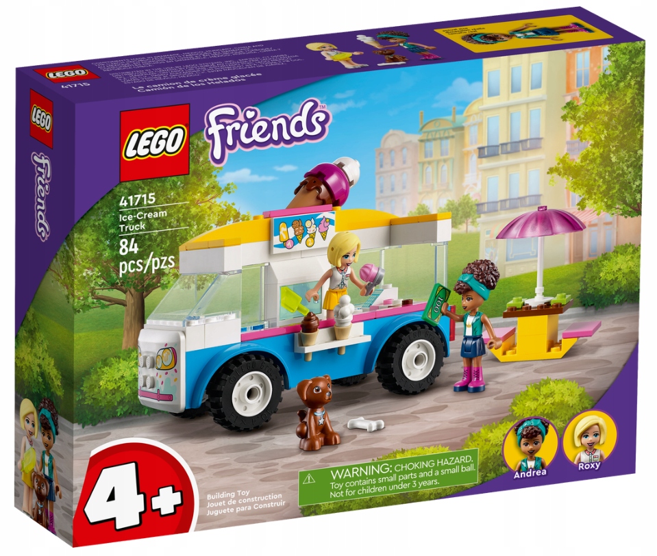 

Lego Friends 41715 Furgonetka Lody Heartlake 4+