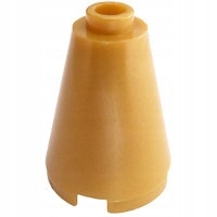 

Lego Stożek 2x2x2 3942c 6092672 Pearl Gold N