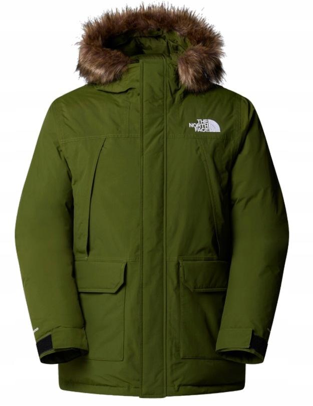 Kurtka Męska The North Face Recycled McMurdo Parka woodland green M