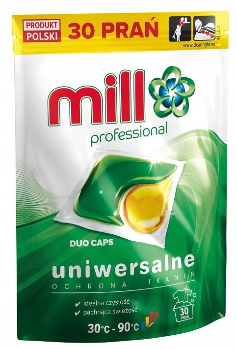 

Kapsułki do prania uniwersalne 30 szt. Mill Clean