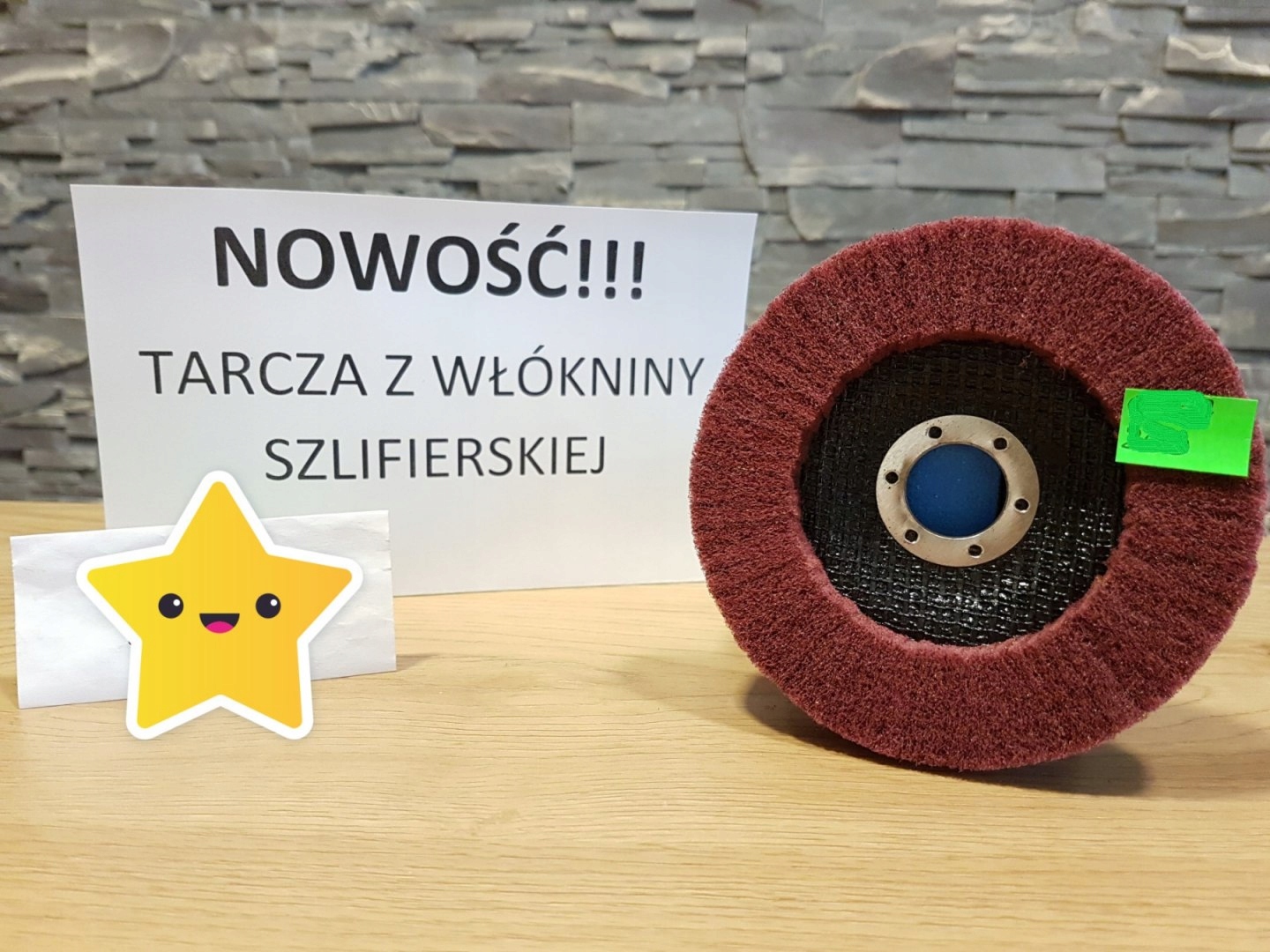 Tarcza do szlifowania metalu z włókniny 125 mm Rodzaj inna