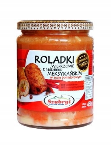 Levně 3 x Vepřové rolády s mexickou náplní 480 g