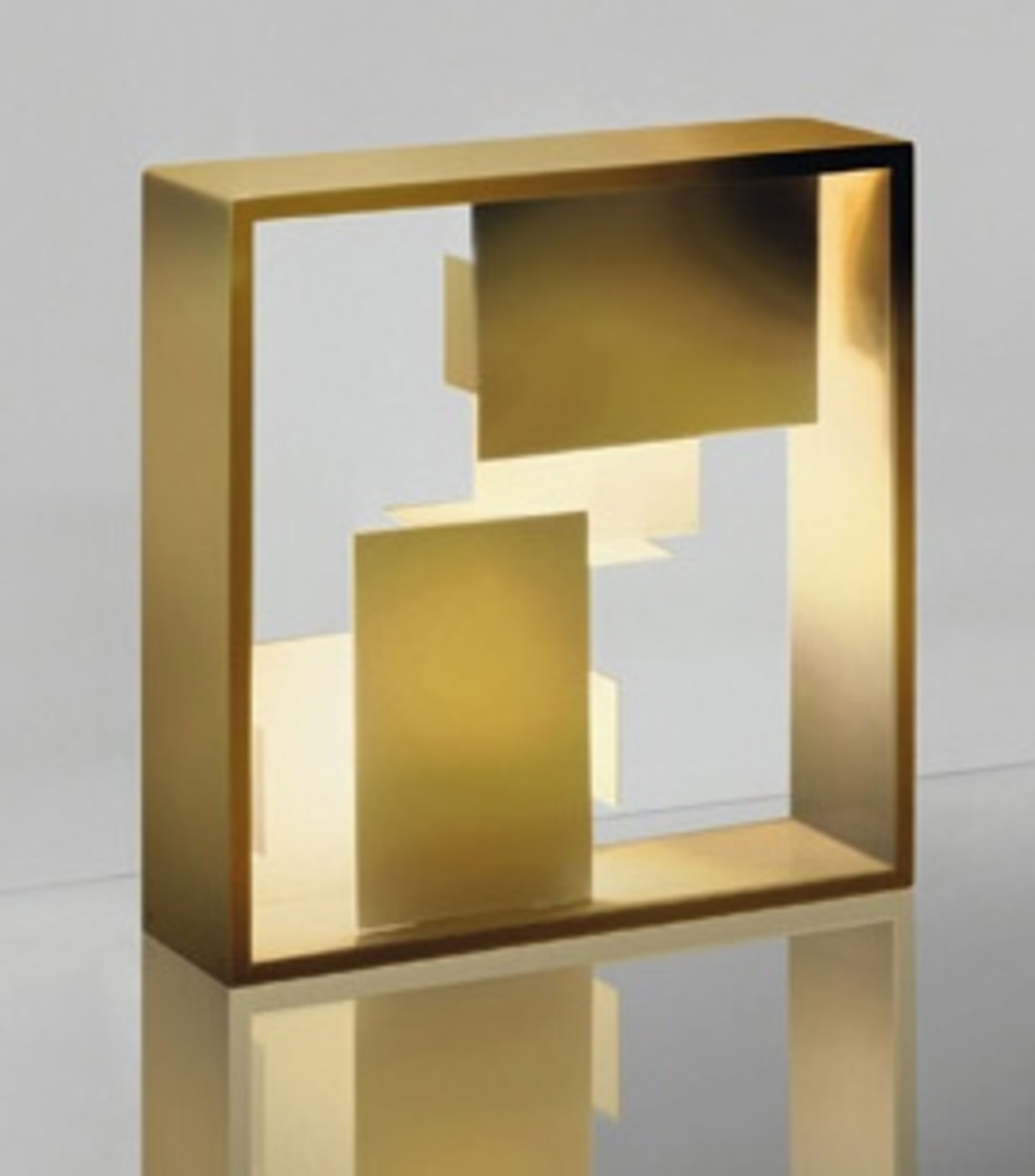 Artemide Fato zlatá 35x35 cm dizajnové svietidlo Gio Ponti E14
