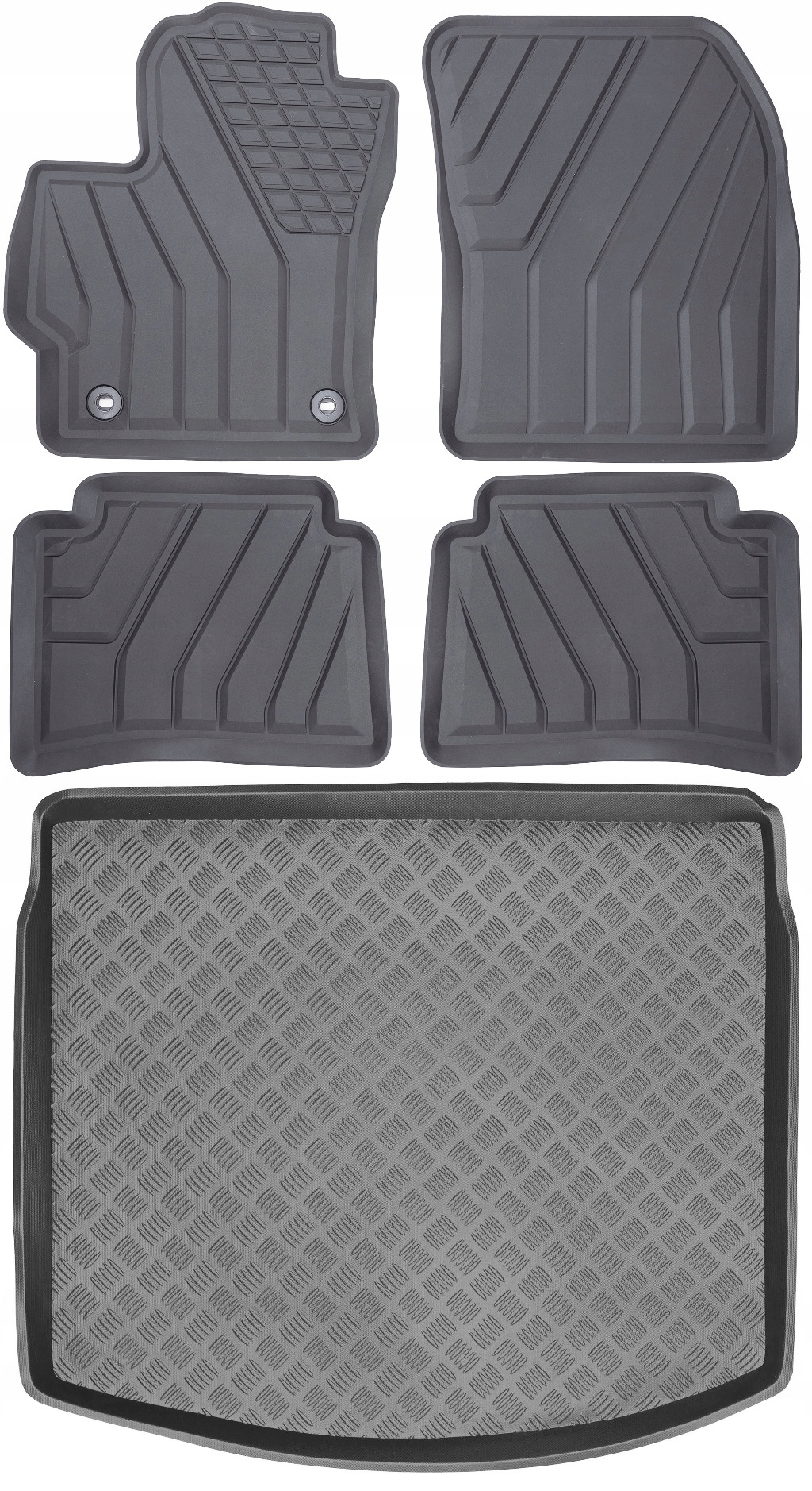 Toyota Corolla XII Kombi Hybryda 2019 Sada Gumové rohože rohož