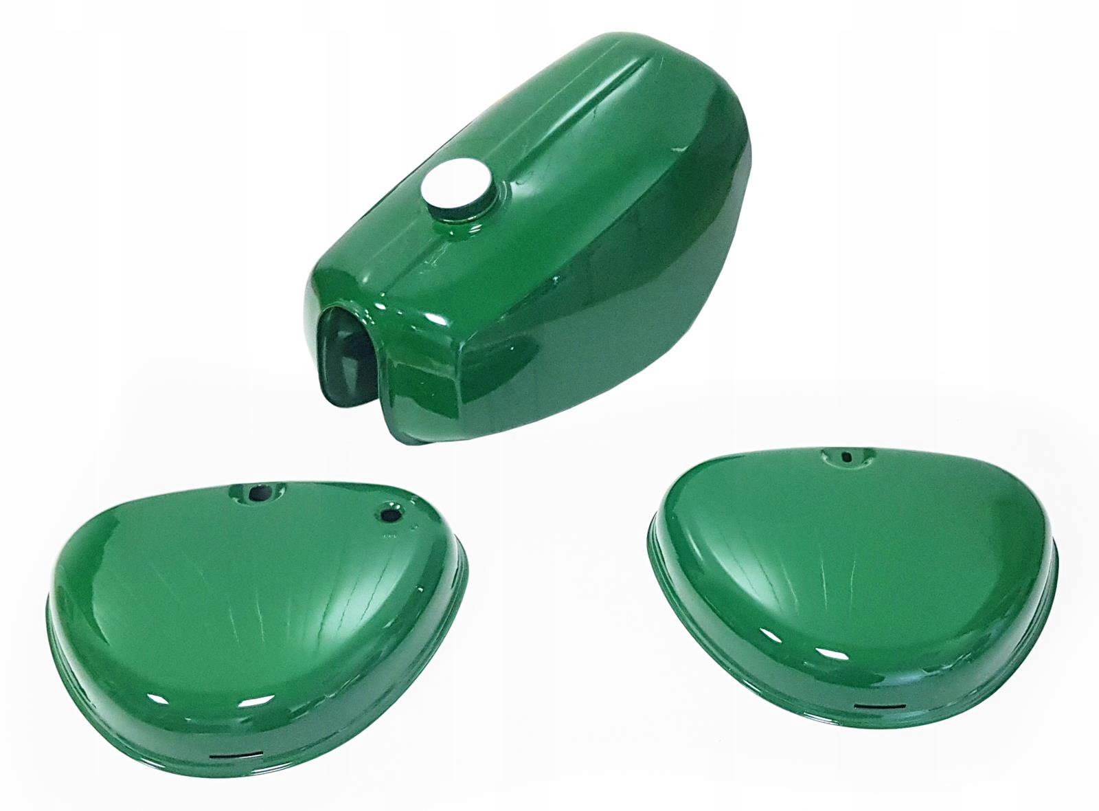 ROY27653a - SIMSON S51 S70 паливний бак зелений + бекони