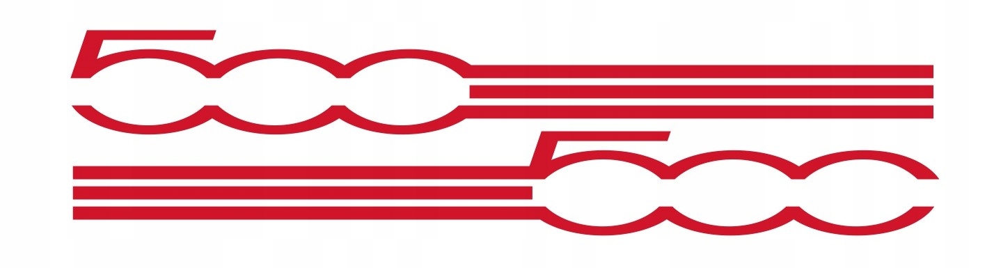 Samolepky Fiat 500, Abarth, Punto, Bravo