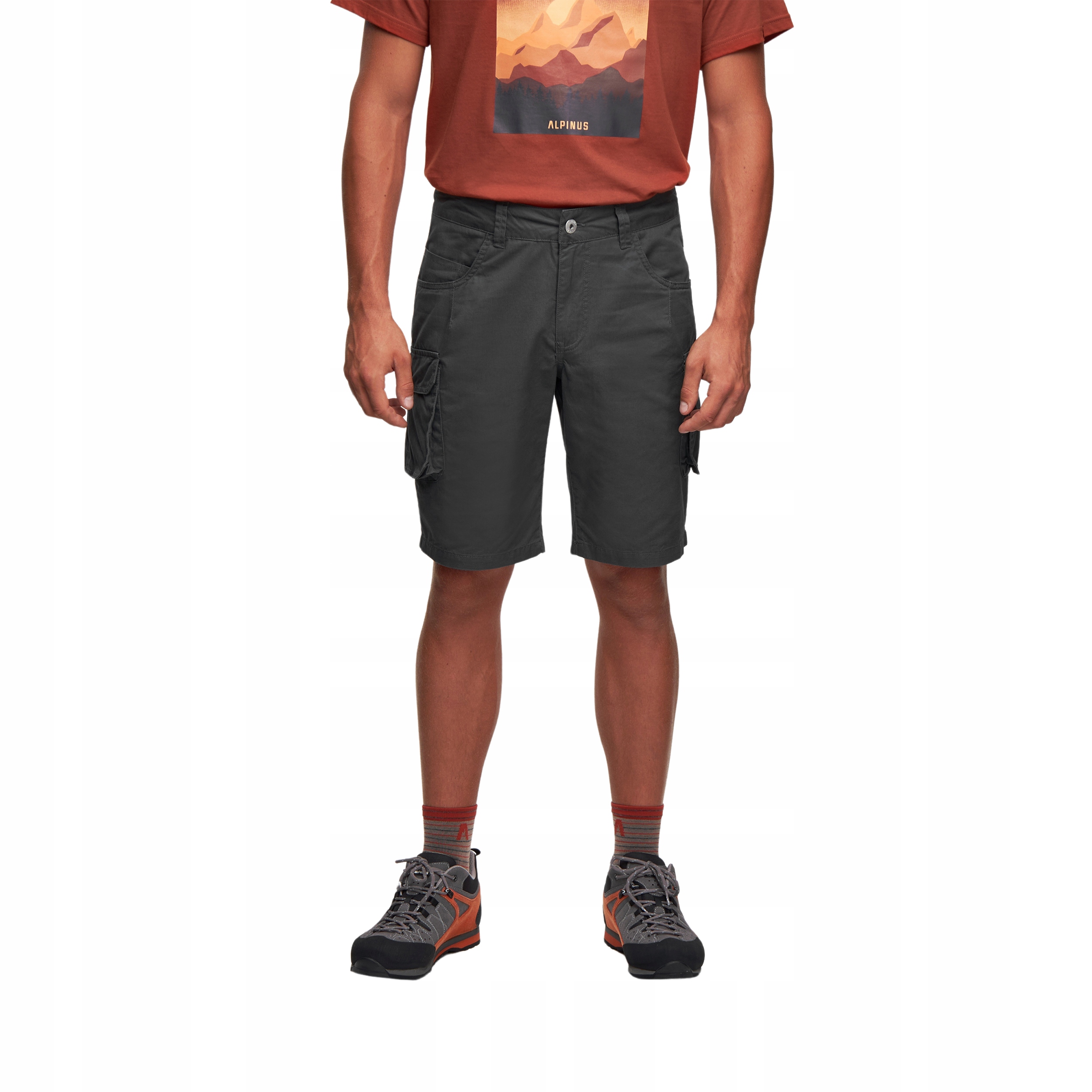 Spodenki męskie Trekking Alpinus Askja Bawełna M