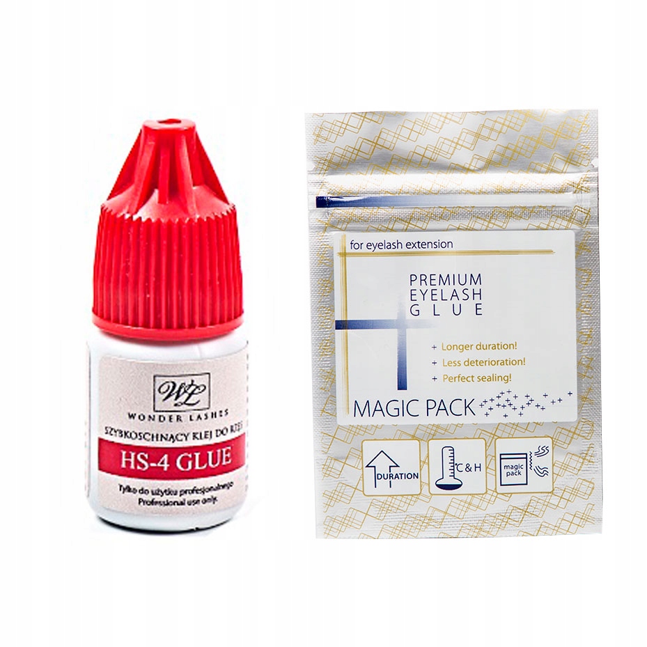 KLEJ DO RZĘS HS4 3ML MOCNY Wonder Lashes