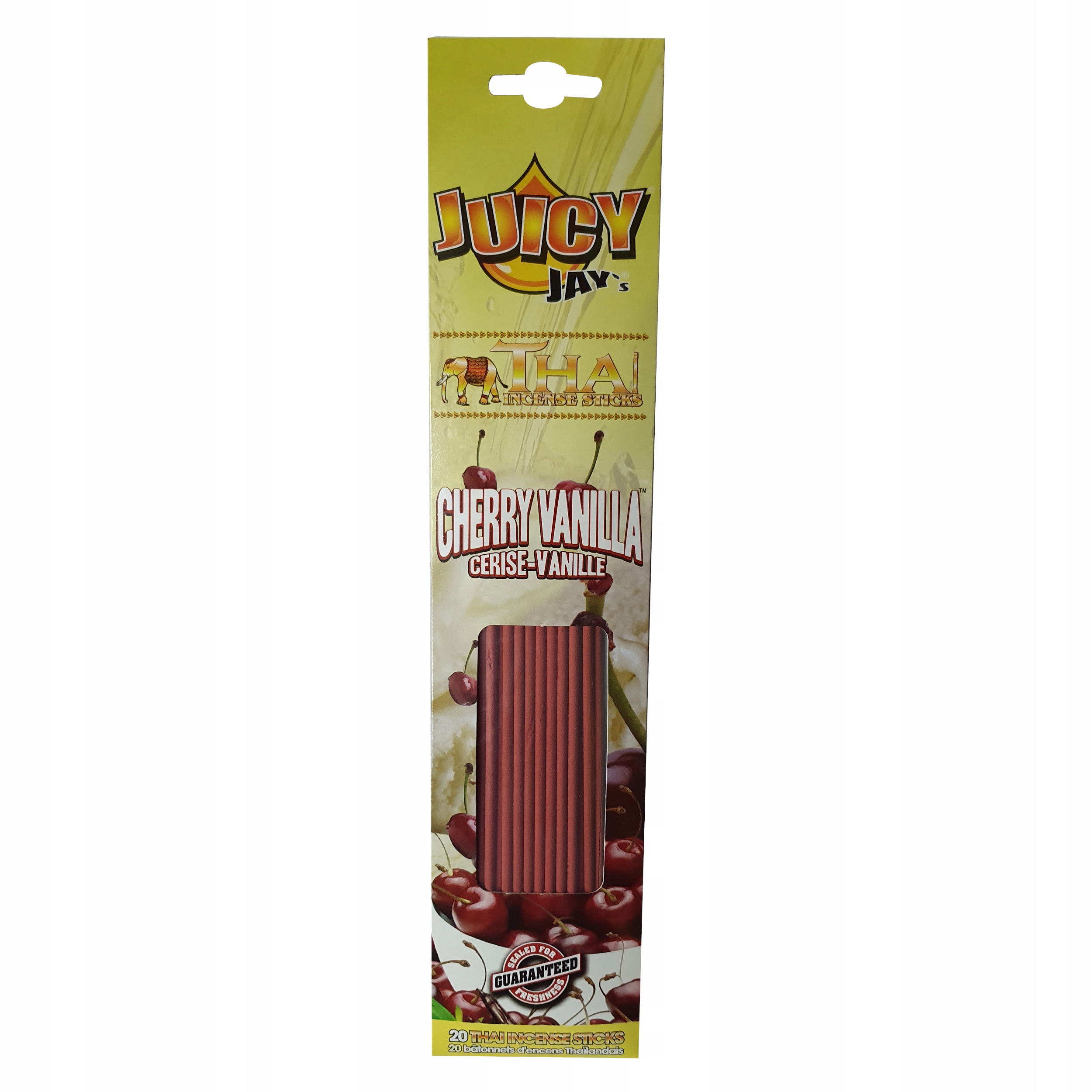 

Kadzidła marki Juicy Jays Wiśniowo Waniliowe tajsk