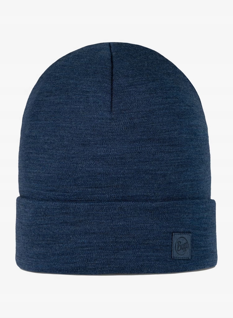 Čepice Zimní Buff Merino Heavyweight Beanie Solid Night Blue
