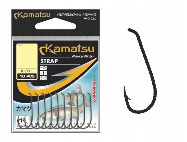 Haczyki Kamatsu Strap Size 10 (bln)