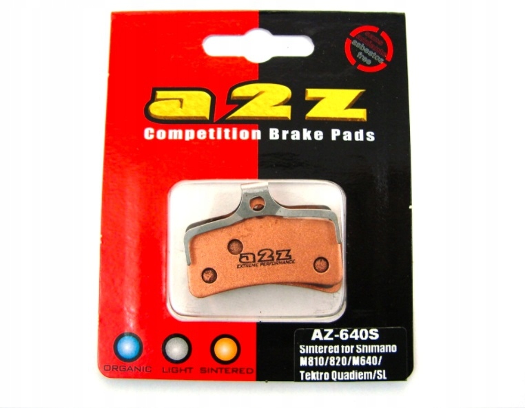 

Klocki hamulcowe A2Z AZ-640S Gold