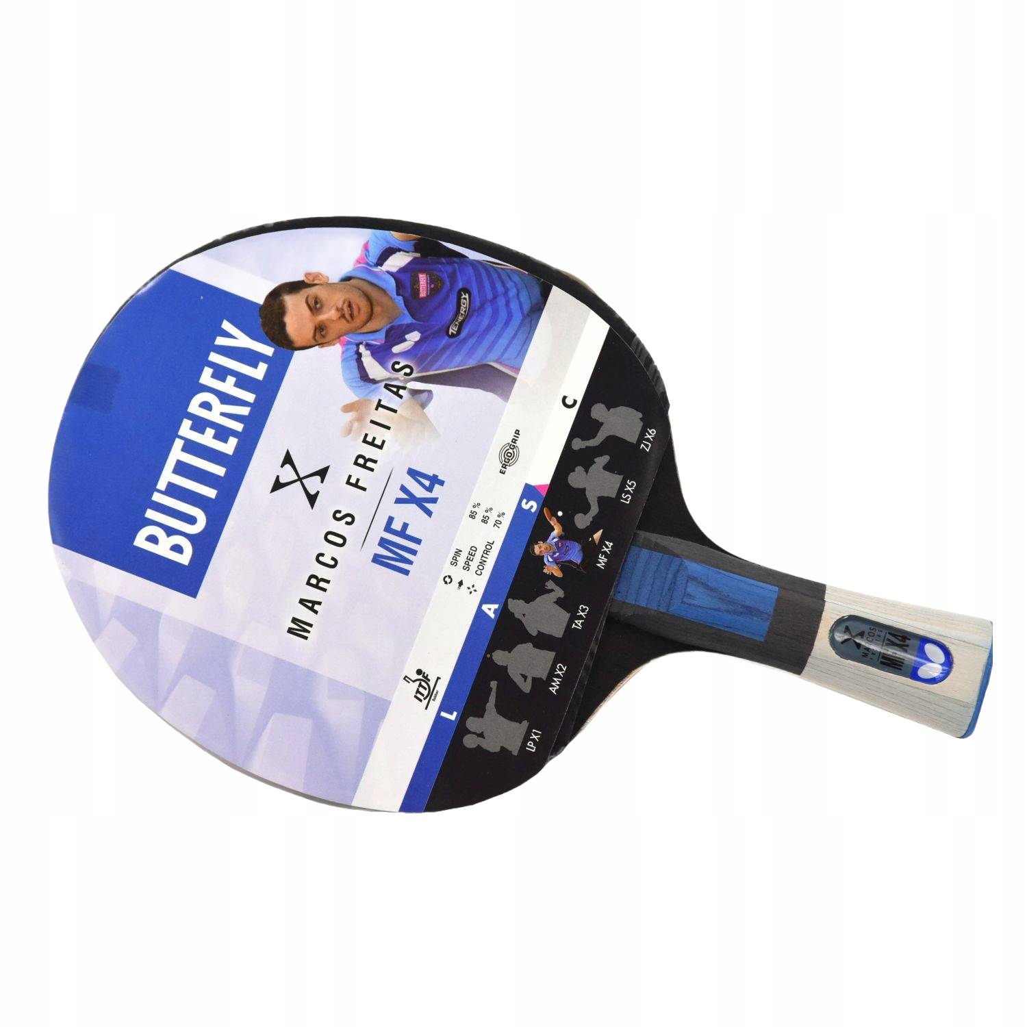 Raketa Pálka na Stolní Tenis Ping Pong Butterfly Marco Freitas Mfx