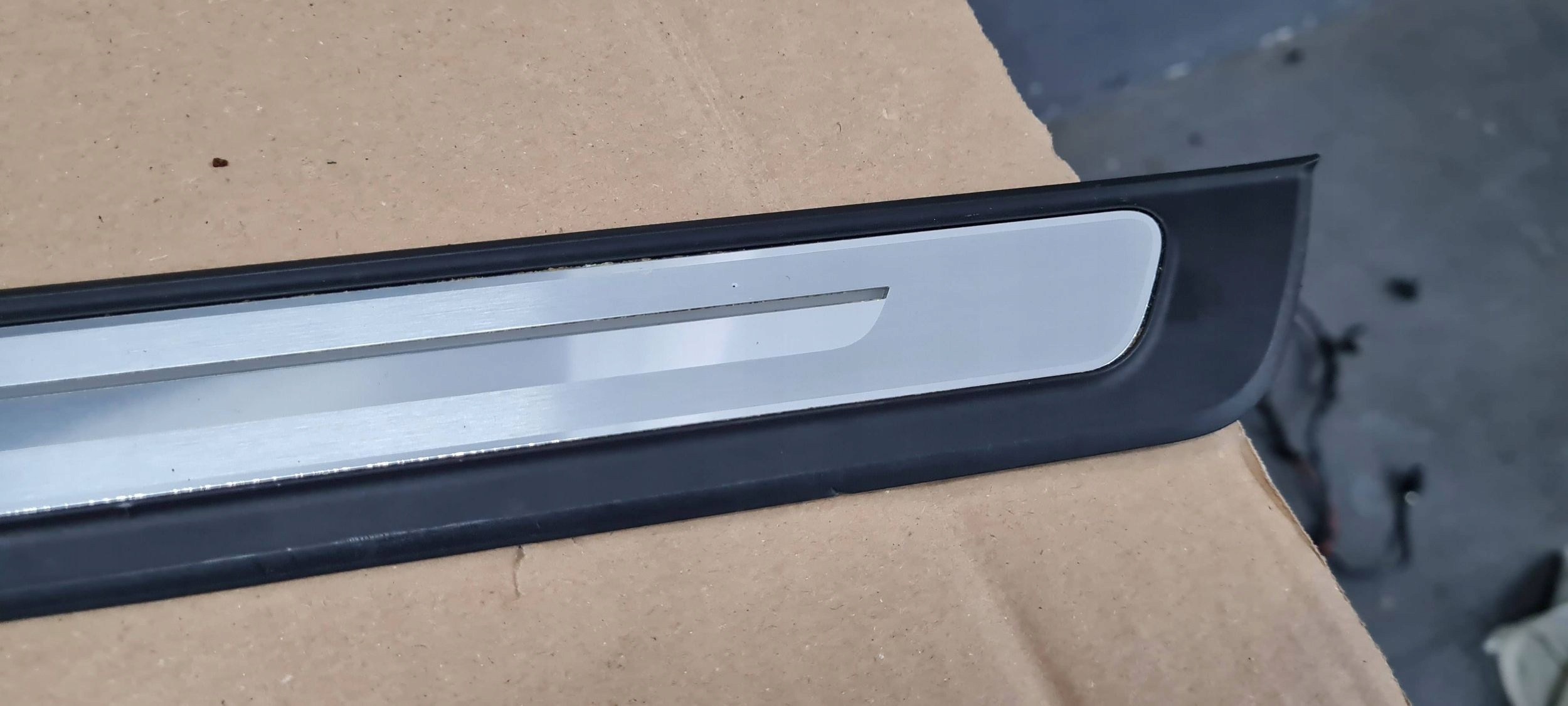 A6 C8 4K moulding mouldings caps threshold LED running board 4X SLINE 23R