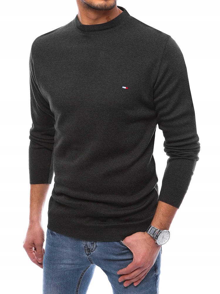 

Sweter Męski Klasyczny Gładki roz. XXL