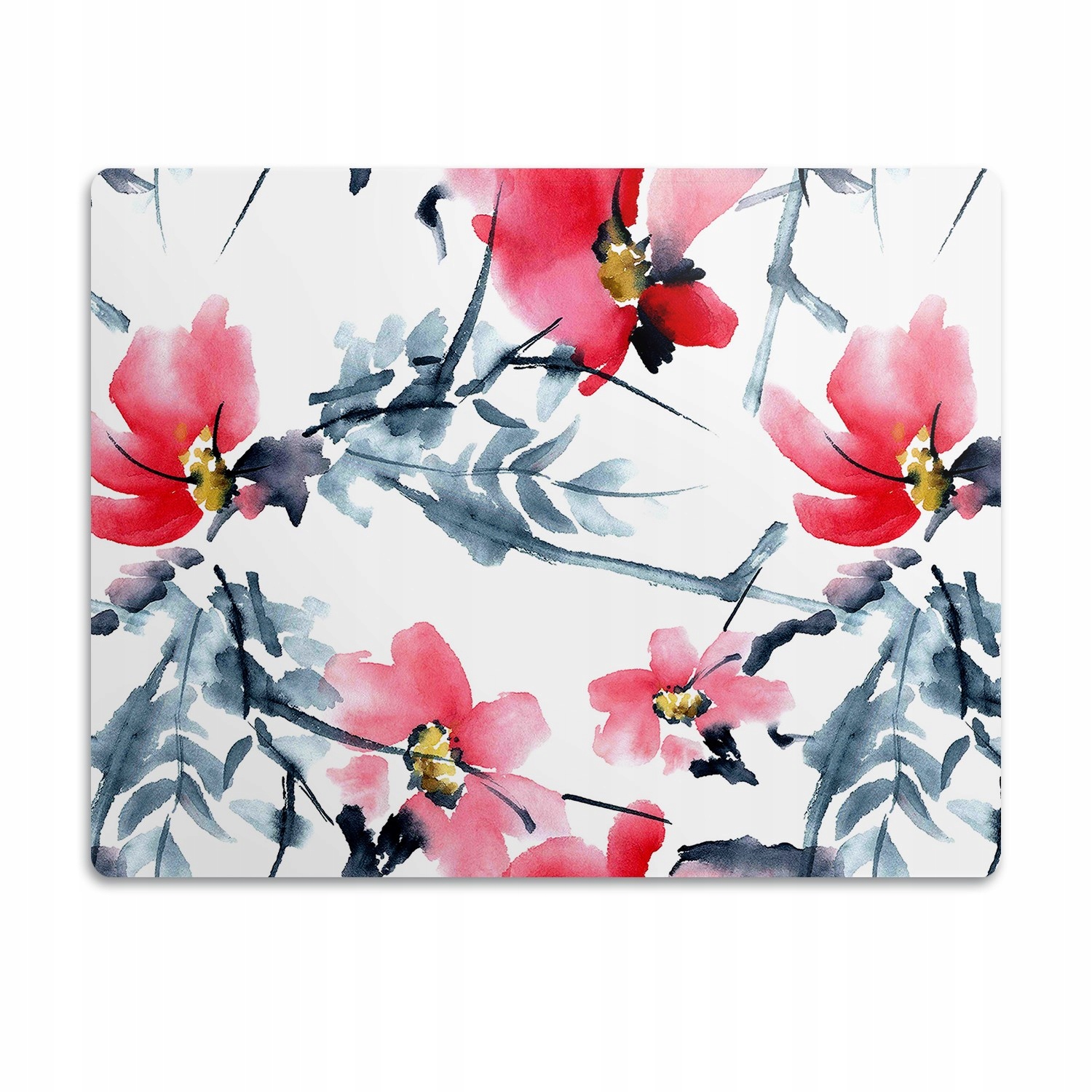 Levně Podložka pod misku pro psa Květinový vzor 60x40 cm