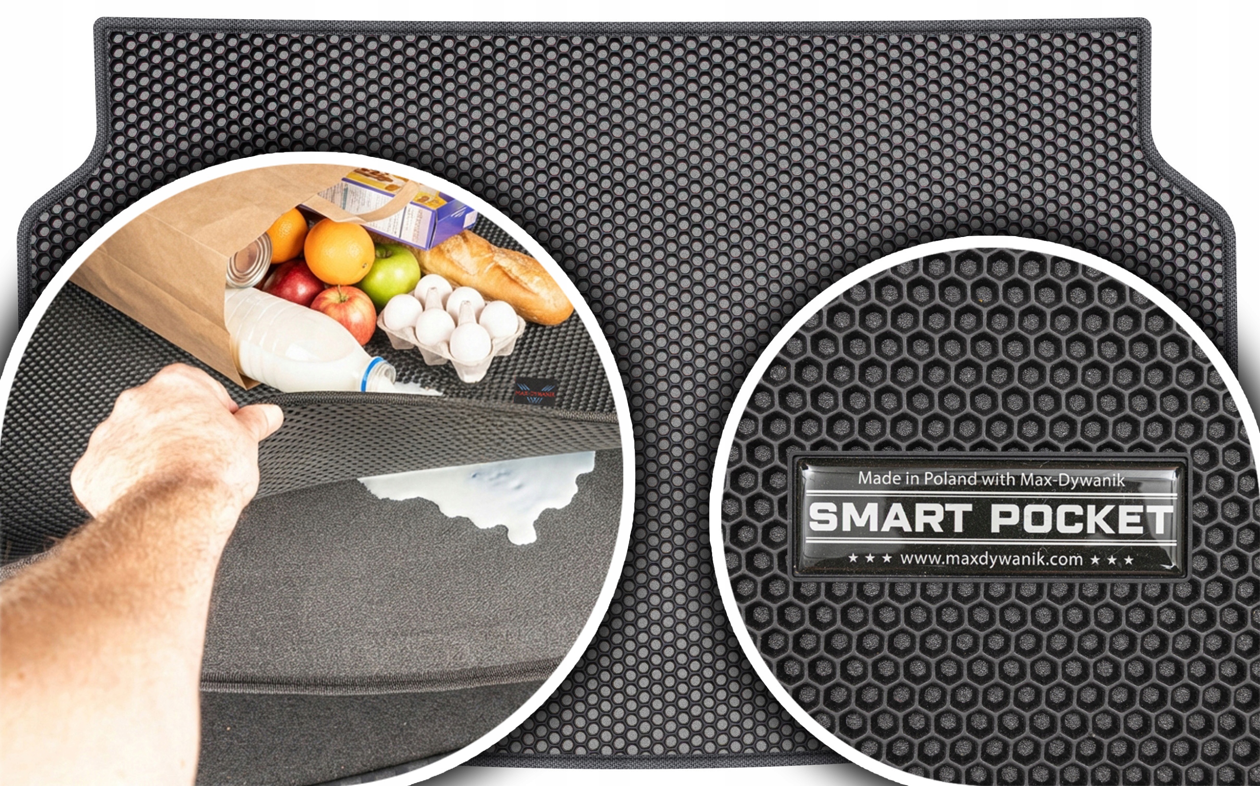 Toyota Yaris IV Hatchback od roku 2021 Vložka do zavazadlového prostoru Eva Smart Pocket