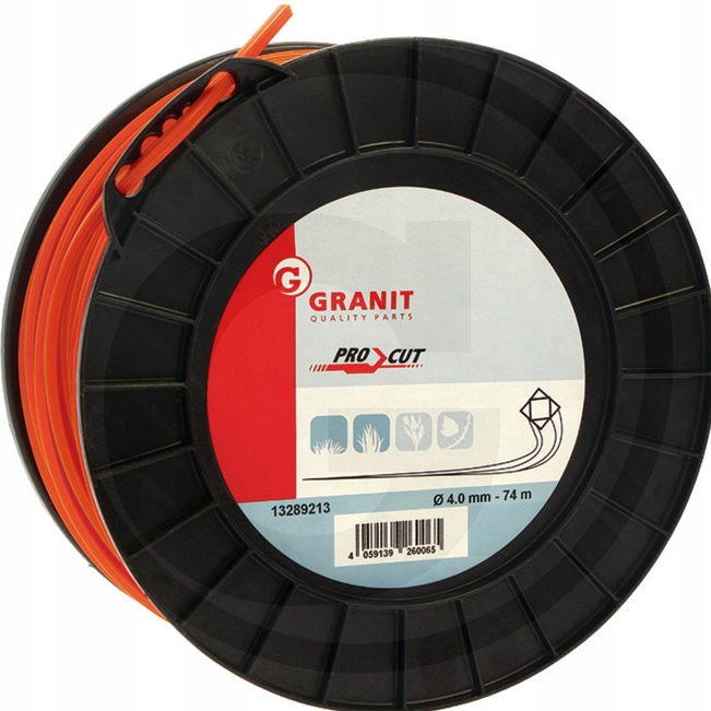 Struna 4,0 mm 123 m Granit Pro Cut