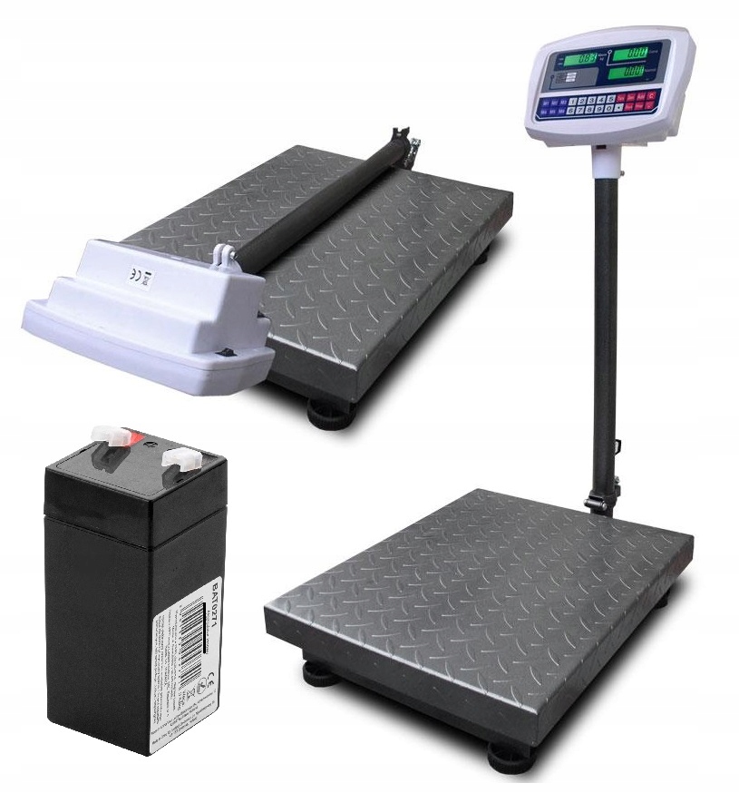 WAGA ELEKTRONICZNA MAGAZYNOWA SKLEPOWA 300kg LCD