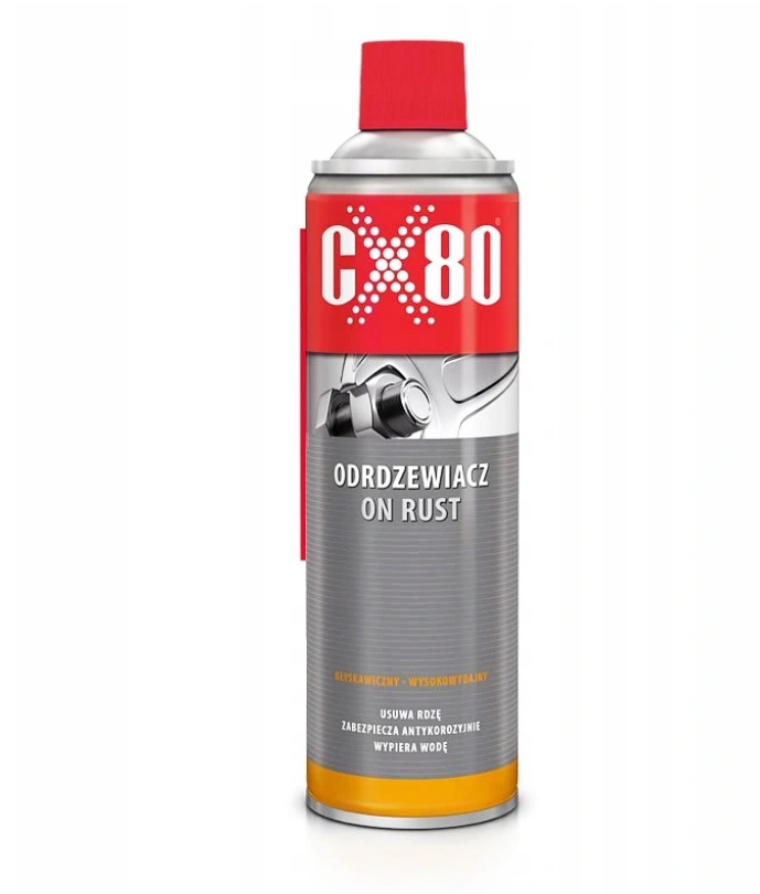 CX80 Odrdzewiacz On Rust Usuwa Rdzę Spray 500ml