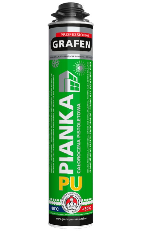 

Pianka Piana Montażowa Pistoletowa Grafen 750 ML