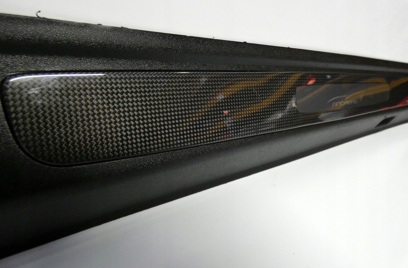 PORSCHE 991 CARRERA moulding threshold CARBON left
