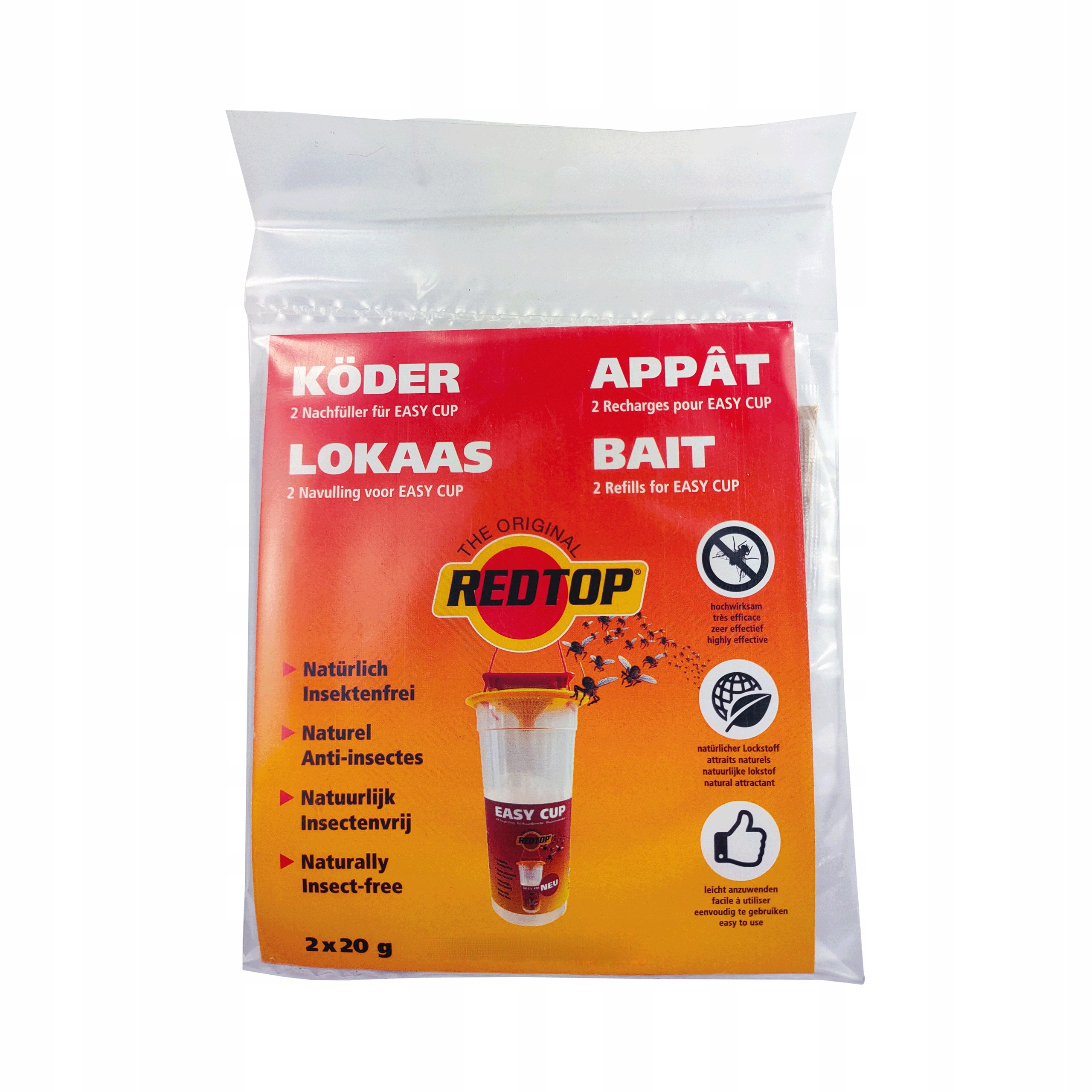 

Redtop Easy Cup wkład uzupełnienie 2 szt