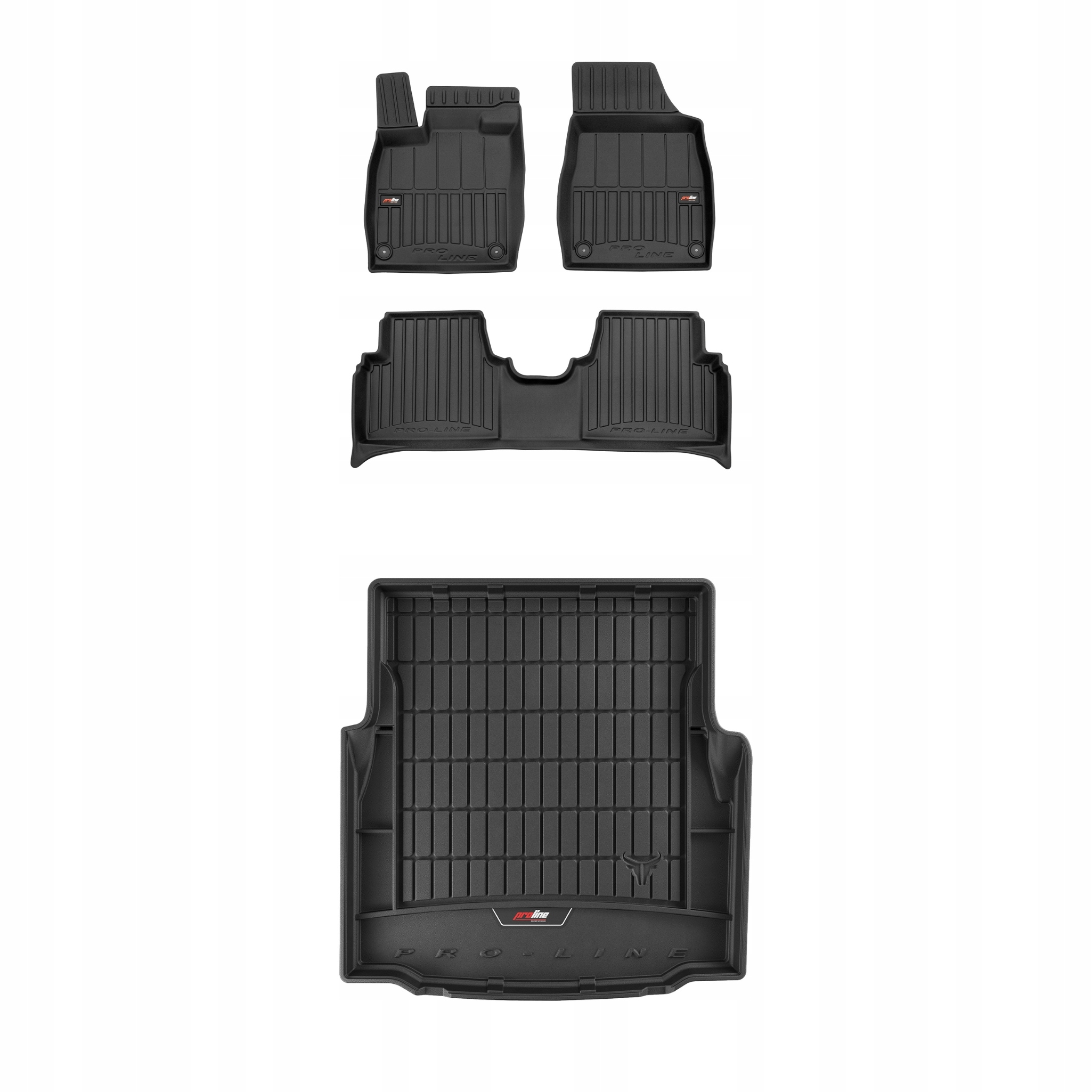 Frogum 3D Sada gumových koberců a rohože s logem pro Bmw 3 E46 1998-05