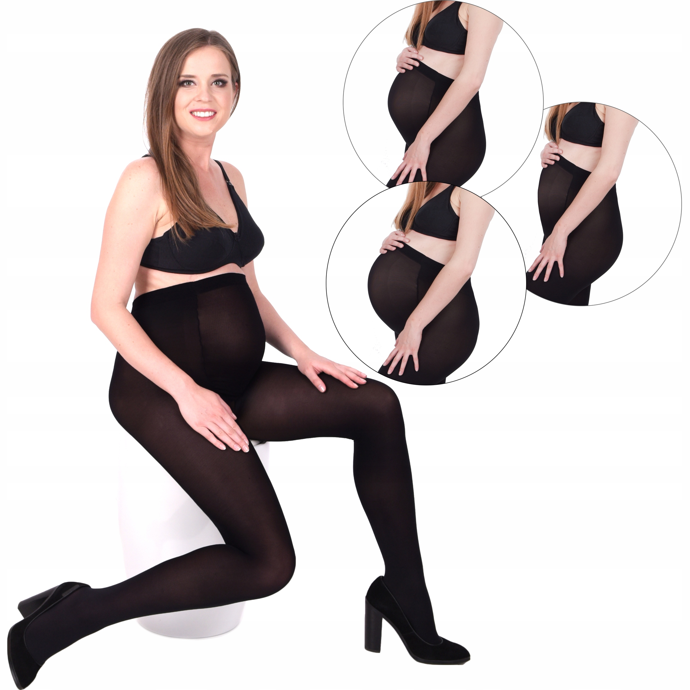 70den Rajstopy Ciążowe MIKROFIBRA pełne z PANELEM Kod producenta C70M