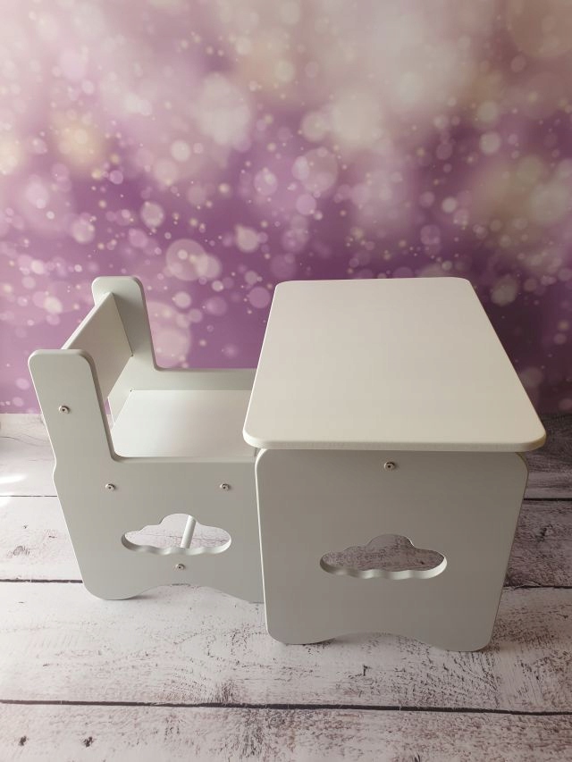 STOLIK Z KRZESEŁKIEM DREWNIANE DLA DZIECI NOWOŚĆ Kod producenta 12