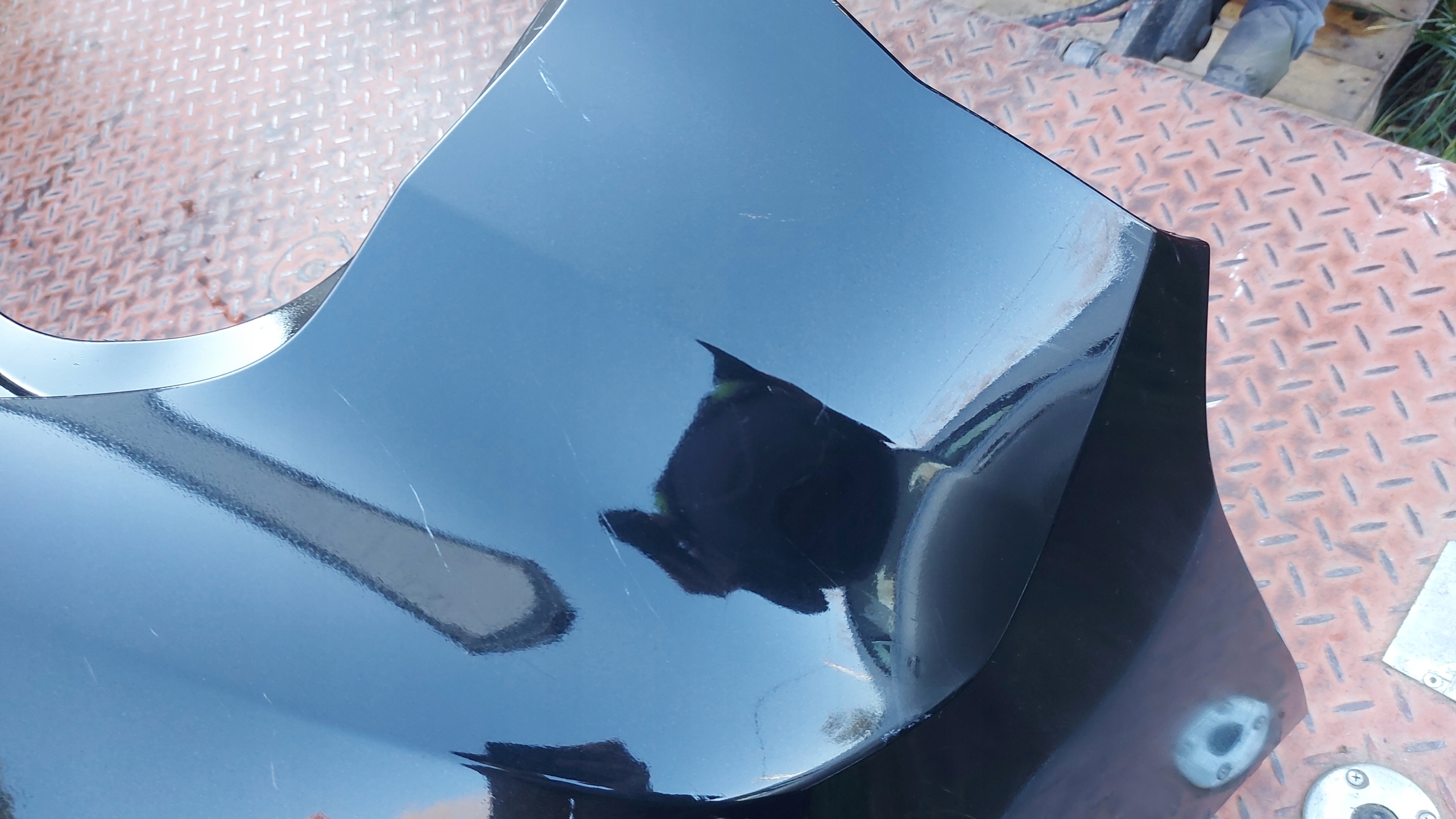 bumper rear part rear BMW X1 F48