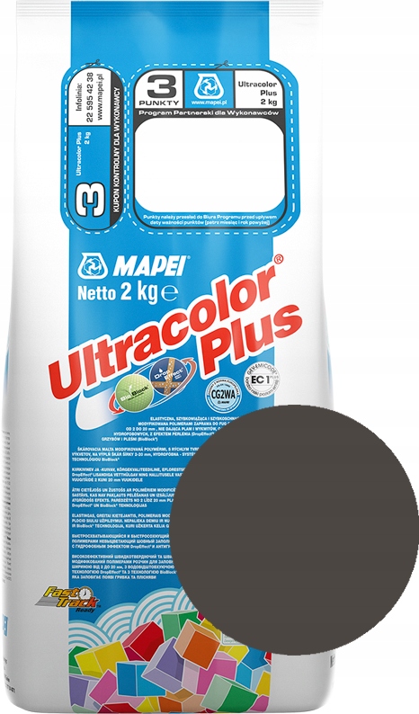 

Fuga Mapei Ultracolor Plus 2kg 120 Czarny